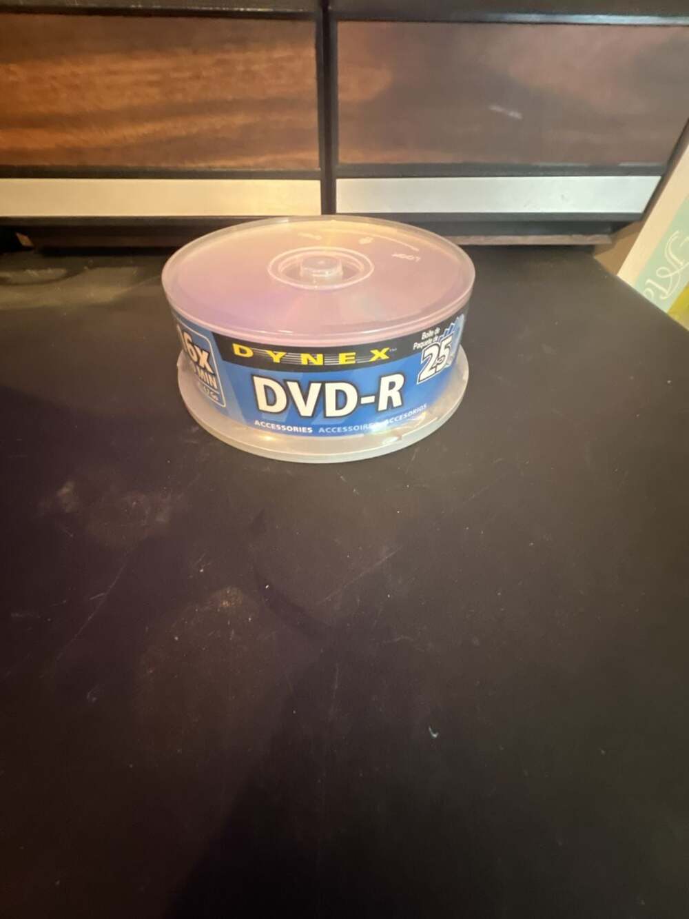 Dynex DX-25DVD-R 25-Pack 16x DVD-R Blank Media Spindle